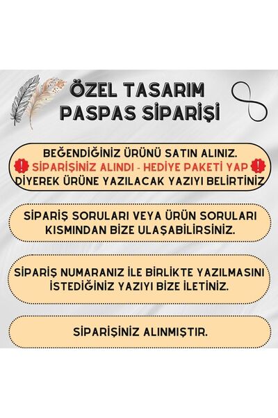 Dormot Modern Door Mat - White Family Footprint Custom Design - Personalized Design Door Front Mat