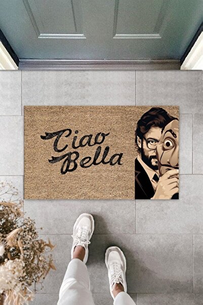 Dormot طباعة رقمية حديثة - La Casa De Papel - سجادة باب أمامية مقاس 70 × 45 سم