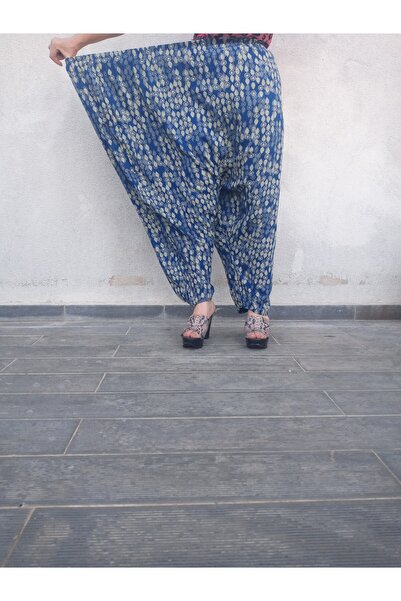 hoaryage Viscose Print Fabric Floral Print Baggy with Pockets 100% Cotton