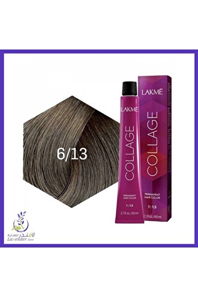 Lakme صبغة شعر كولاج أشقر غامق بيج 6/13
