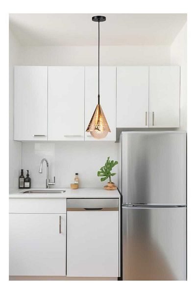 best power Modern Pendant Light 2246-1 with 80cm Adjustable Length, E27 Bulb Socket (Bulb Not Included)