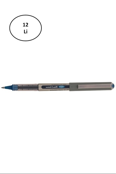 No8 Home Uni-Ball Ub 157 Eye Fine 0.7 Blue Pilot Pen 12 pcs