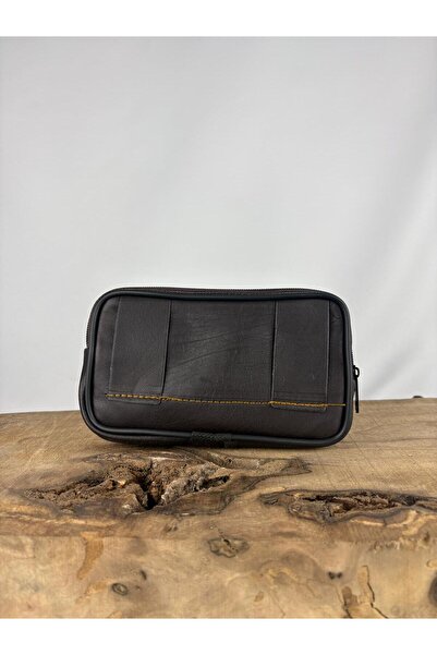 özdemirler deri 3-Eye Leather Belt Holder Brown, Genuine Leather Belt Wallet, Belt Bag, Builder Painter Bag