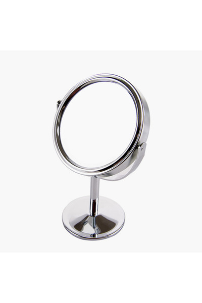 Mirror Two-Sided with Regular and ×3 Magnification with Base