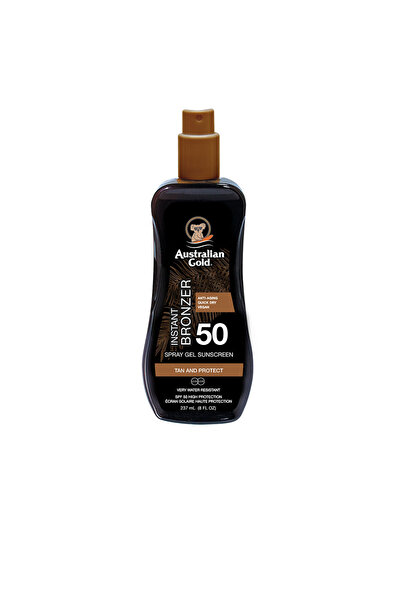 Australian Gold Sonnenschutz Spf50 Sprühgel Mit Instant-bronzer 237 ml