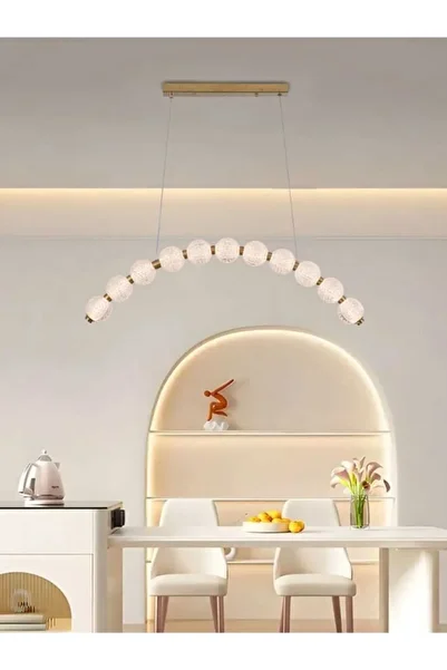 best power Modern LED Chandelier 6133 – 3 Lighting Modes – 42W Decorative Ceiling Light – 100CM Cord