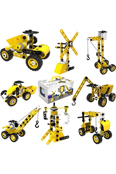 erorex Construction Toys Children Aged 5 6 7 8 9+ Years 100 Pieces Diy Stem Building Blocks Educational