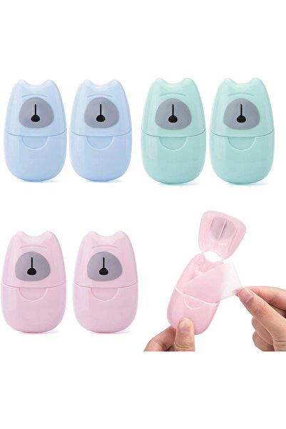 erorex Disposable Soap Papers 3 Pack 150 Sheets Paper Soap Mini Portable Travel Soap Paper Sheets