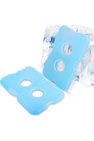 erorex 2 Pack Reusable Ice Packs Slim Design Lunch Boxes Small Cooler Bags Cooling Preservation Long