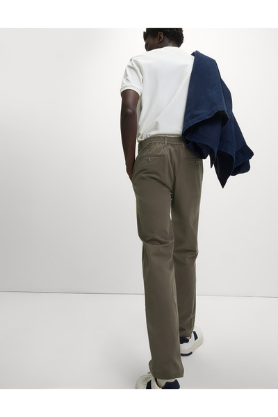Marks & Spencer Regular Fit Lastikli Bel Chino