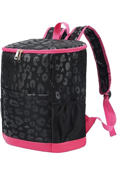 erorex Cooler Backpack 24 Cans Large Women Leopard Leak Proof Backpack Cooler Bags Insulated Cooler Lunch