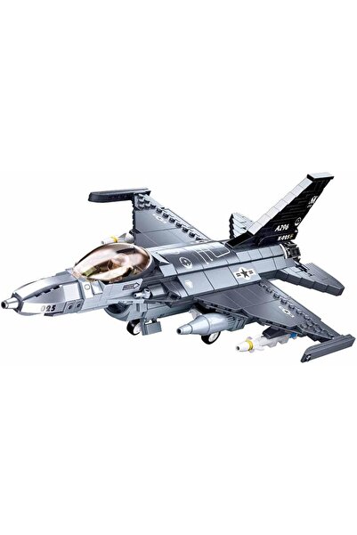 erorex سلسلة مكعبات بناء طائرة فالكون المقاتلة، لعبة صغيرة، مناسبة للأعمار من 10 سنوات فما فوق، 521 قطعة