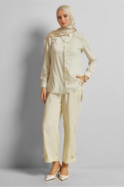 Alvina Shirt Collar Tunic 45774
