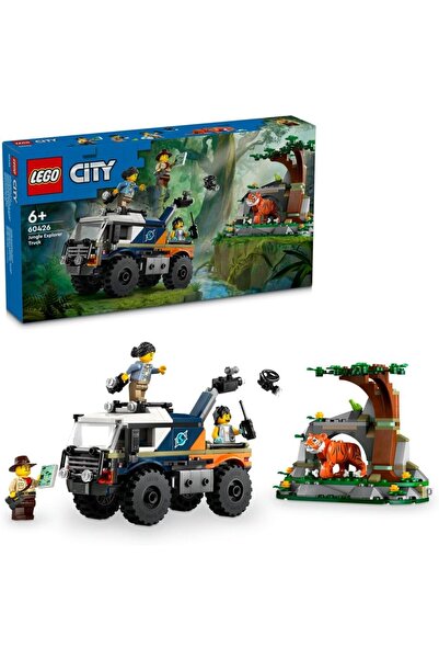 erorex City Jungle Explorer Off Road Truck Toy Building Set 6 Plus Year Old Boys Girls & Kids Fun Birthday