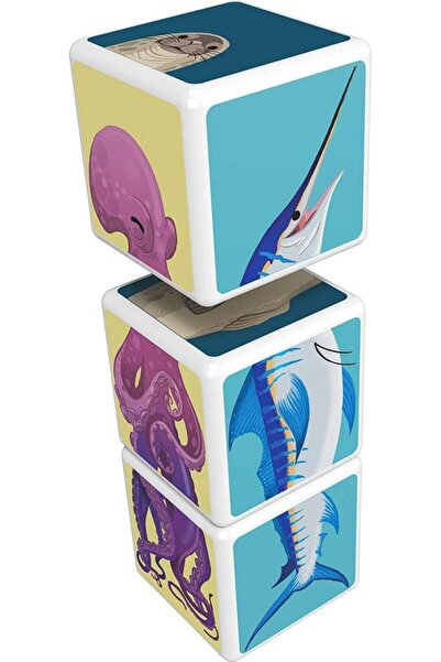 erorex Magicube Mix & Match Ocean Animals Stem & Educational Magnet Toys Made Switzerland 100% Recycled
