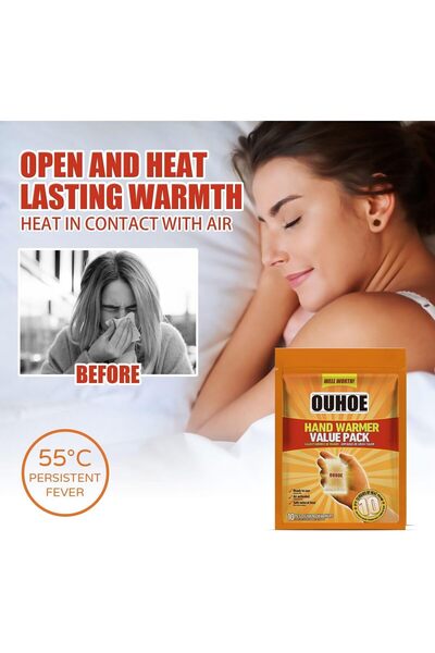 erorex Hand Warmer Value Pack Disposable Hand Warmers 11 Hours Heating Super Long Lasting Easy All Natural