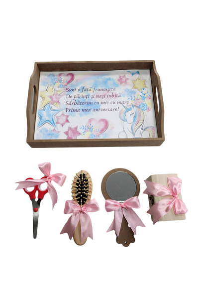 fantasialand Tavita taiere mot fetite, set 5 piese, Unicorni