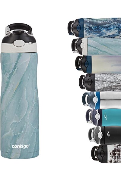 erorex Autospout Chill Couture Drinking Bottle Straw Stainless Steel Water Bottle 100% Leak Proof