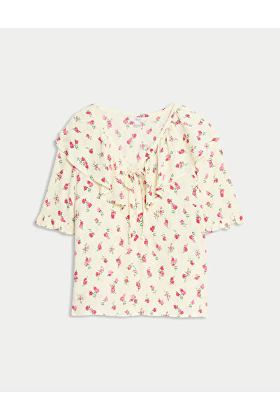 Marks & Spencer Frill Örme Üst