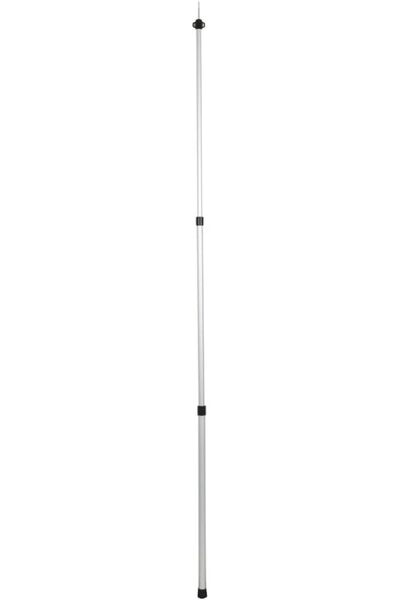 erorex Foldable Aluminum Tent Pole Portable Light Canopy Pole For Camping Silver Size 1 Inch Size 227 Cm
