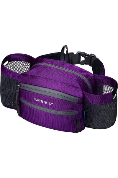 erorex Fanny Pack Waist Bag: Waist Pack Women Men Two Water Bottle Holder Hiking Fanny Pack Running