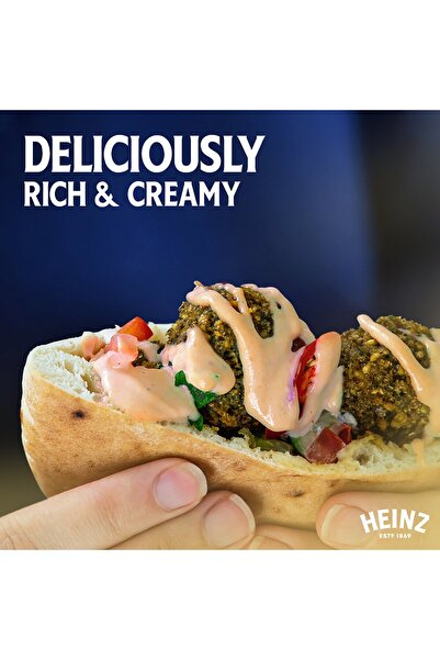 Heinz Fiery Chili Mayonnaise Top Down Squeezy Bottle 225 ml Spicy Creamy Flavored Sauce