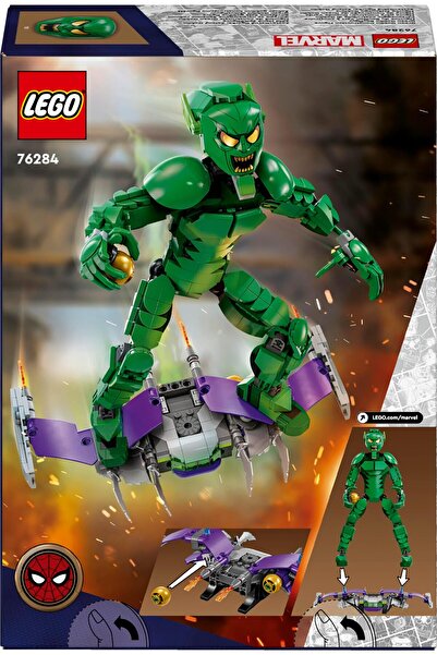 erorex Green Goblin Construction Figure Posable Super Villain Building Toy 8 Plus Year Old Kids Boys &