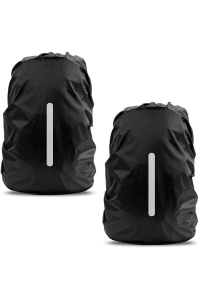 erorex 2Pcs Waterproof Rain Cover Backpack Reflective Rainproof Protector Anti Dust Anti Theft M 30L 40L