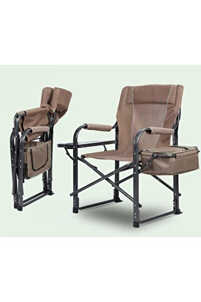 erorex Folding Camping Chair With Side Table And Isolated Bag