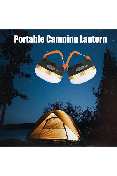 erorex LED Camping Lantern Portable 360 Illumination 3 Lighting Mode Waterproof w/ Hook Magnetic Base Tent
