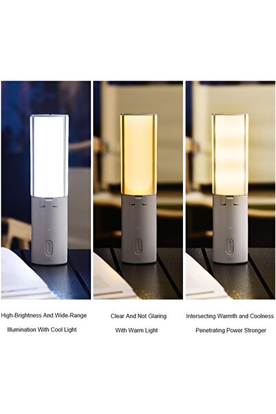 erorex Multifunctional Camping Lantern Hanging Hook Outdoor Handheld Flashlight Foldable 3 Panels