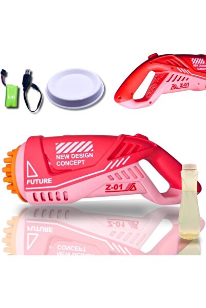 erorex Bubble Gun Rechargeable Bubble Blaster Concentrated Bubbles Solution Bottle Bubble Maker Kids Toy