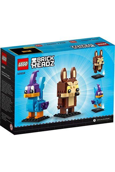 erorex Brickheadz Road Runner & Wile E. Coyote (40559)