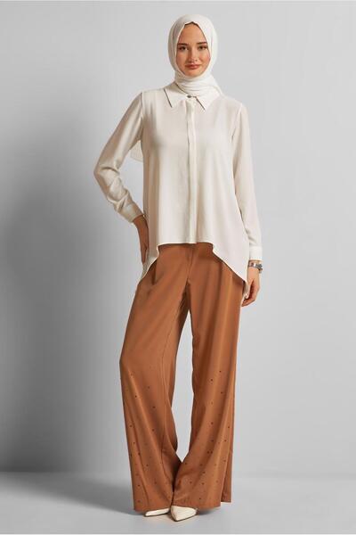 Alvina Stone Wide Leg Pants 70750