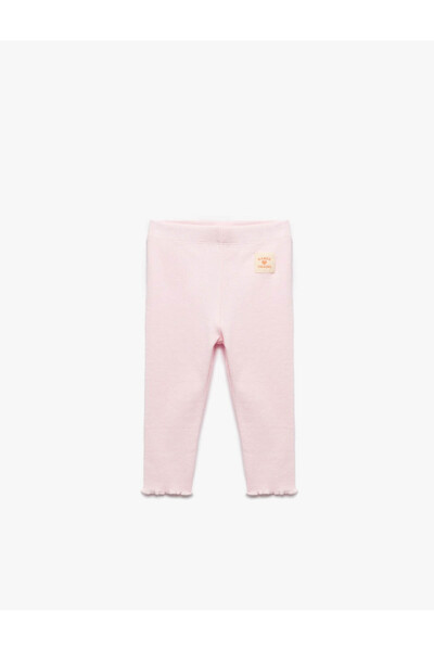 Koton Pembe Kız Bebek Tayt 6Wmg40047Ak