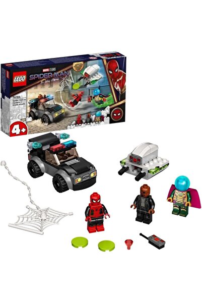erorex Spider Man Vs. Mysterio’S Drone Attack 76184 Building Kit (73 Pieces)