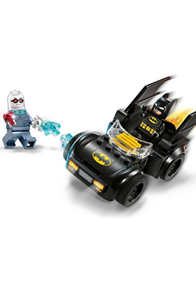 erorex Dc Batman: Batman & Batmobile Vs. Mr. Freeze Super Hero Car Toy 2 Minifigures Fun Role Play