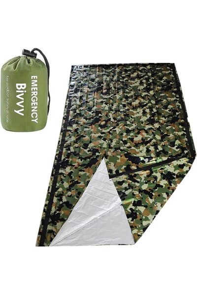 erorex Emergency Sleeping Bag Lightweight Survival Sleeping Bags Waterproof Thermal Emergency Blanket Bivy