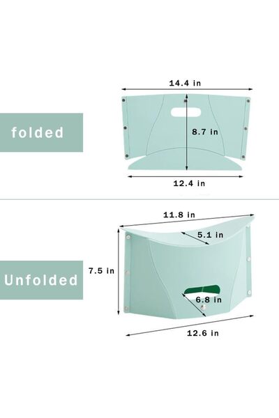 erorex Portable Folding Camping Stool Lightweight Mini Collapsable Foldable Chair Camping Fishing Travel