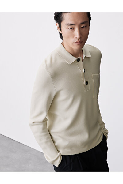 Marks & Spencer Polo Yaka Uzun Kollu Üst