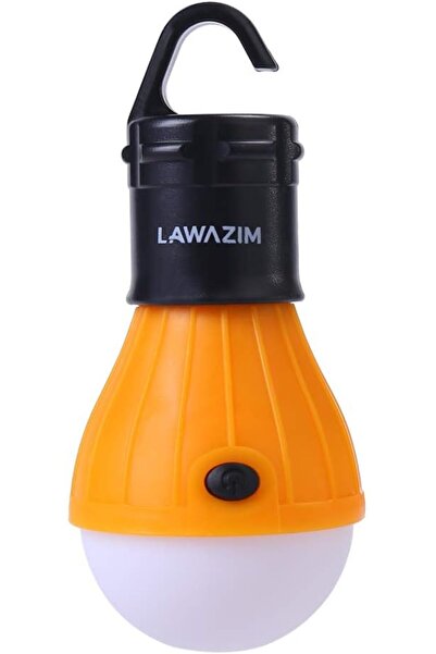 erorex LED Tent Light Yellow Portable Emergency Camping Bulb 3 Lighting Modes Hook Battery Operation Ideal