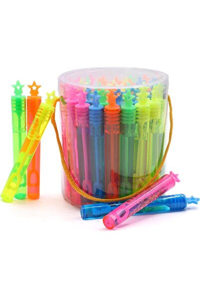 erorex 40 Piece Star Bubble Wands Assortment Neon Party Favors Summer Gifts Bubbles Fun Toys