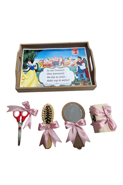 fantasialand Tavita mot fetite, set 5 piese, Alba ca Zapada