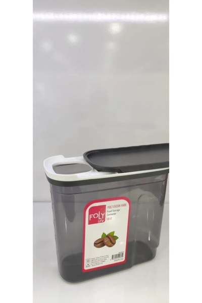 No8 Home 1.8 Liter Poly Food Storage Container with Lid with Slide Royaleks-BNM-0650