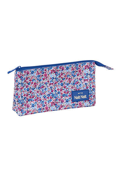 Nait Nait Geantă Nait Nait Flores coimbra azul Albastru 22 x 12 x 3 cm