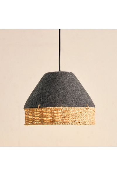 Home Box Fema Corsica Felt Lampshade - 31x20x24 cm