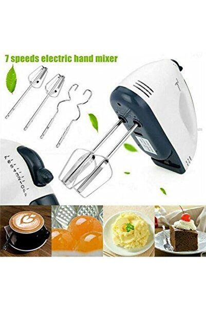 Türkiye Hand Mixer Blender Easy Mix with 7 Speed Control and Detachable Stainless-Steel Beater and