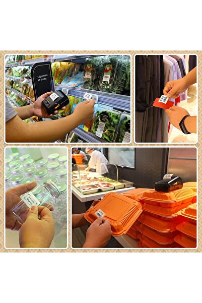 SUPVAN T50M Pro Label Maker with Waterproof Labels, Bluetooth, Black