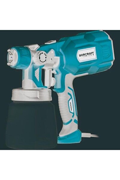 Worcraft Mașină de vopsit electrică de 550 W, rezervor de 800 ml