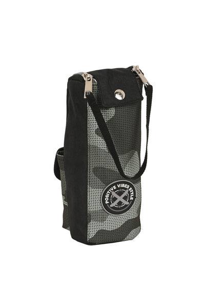 safta Geantă școlară Stone Black 6 x 21 x 6 cm